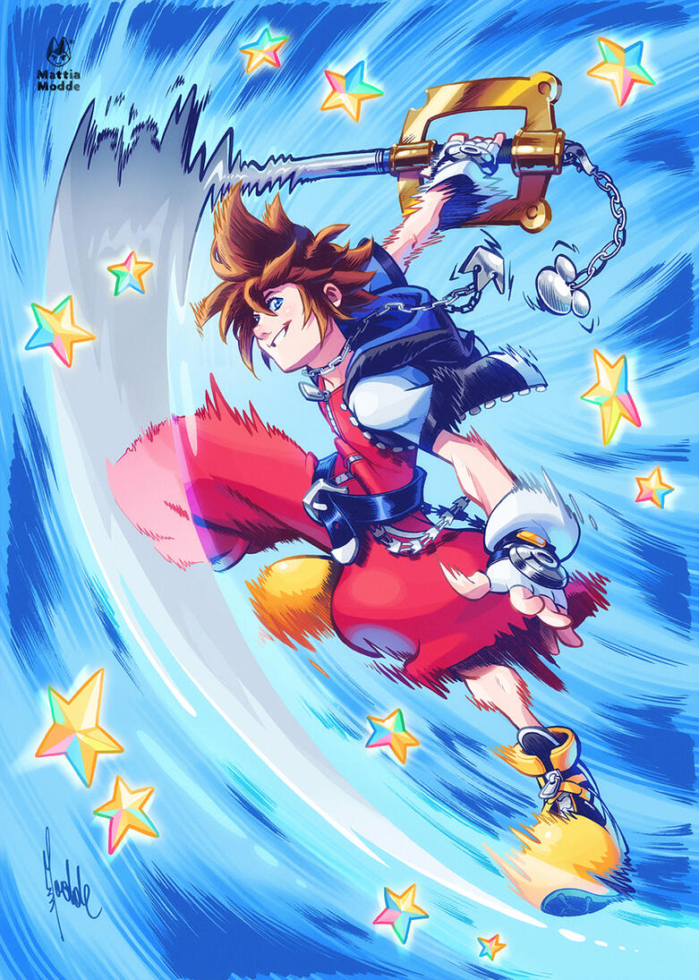 Sora / Disegno tradizionale - Colorazione digitale